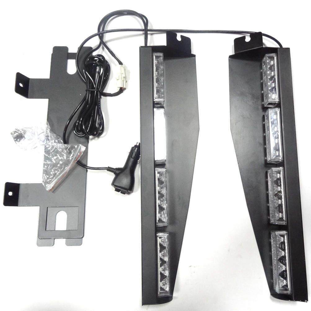 汽车吸盘爆闪灯挡风玻璃警示灯32LED前挡铲子灯频闪灯