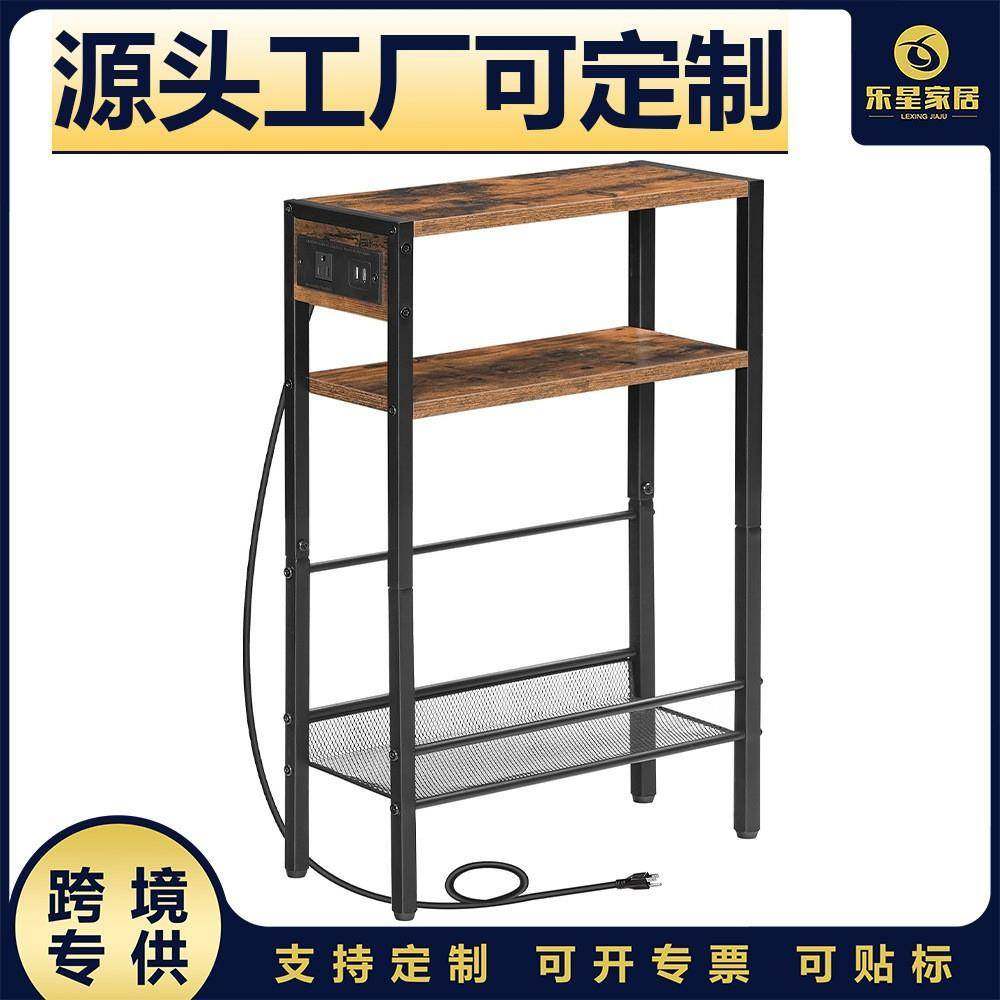 圆形边桌极简带储物架客厅沙发边几复古北欧小圆桌阳台小茶几,农机/农具/农膜,其它农用工具,淘宝优惠券,粉丝福利购,淘宝优惠卷