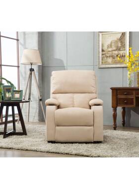 欧式美甲足浴眉睫布皮手电动躺椅头等简约沙发舱单人懒人电脑沙发