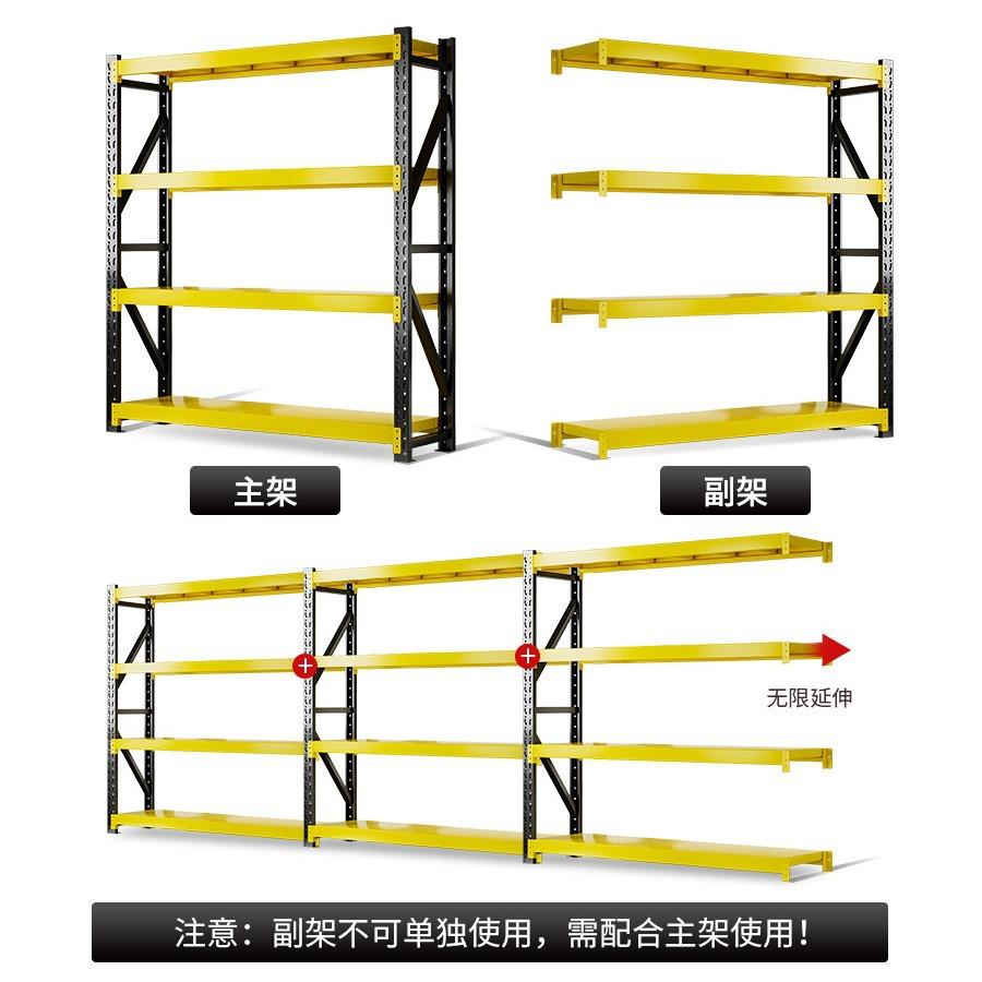 【折扣价】仓储货架仓库多层重型货物架超市车库快递架子家用置物