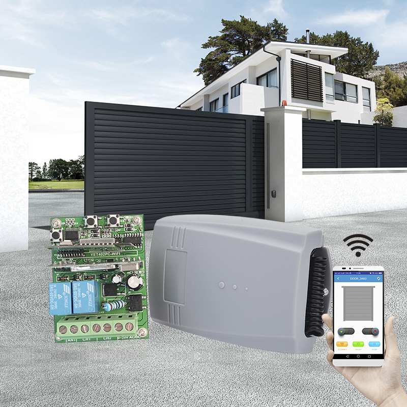 WiFi接收控制器 平移门手机远程遥控器 起吊设备闸道门电机控制盒