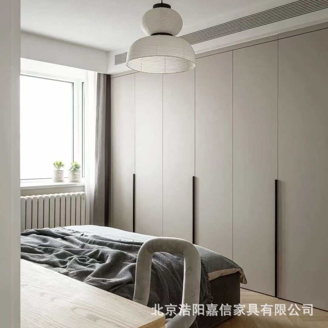 北京厂家全屋定制克诺斯邦柜体爱格板肤感门板衣柜衣帽间