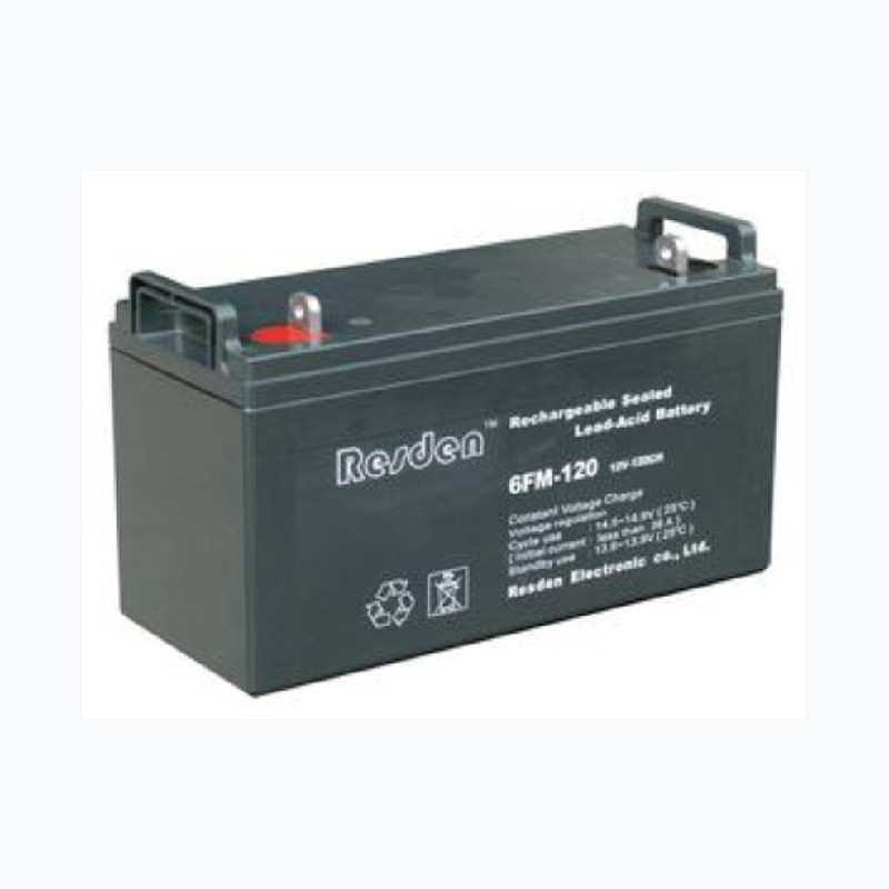 雷斯顿蓄电池6FM-120 12V120AH UPS\EPS直流屏储能高功率蓄电池