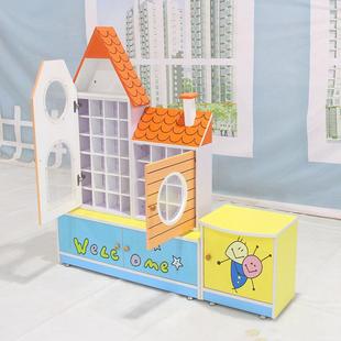 幼儿园茶桶收纳架儿童实木保温口水杯柜木质茶水杯厂家直销