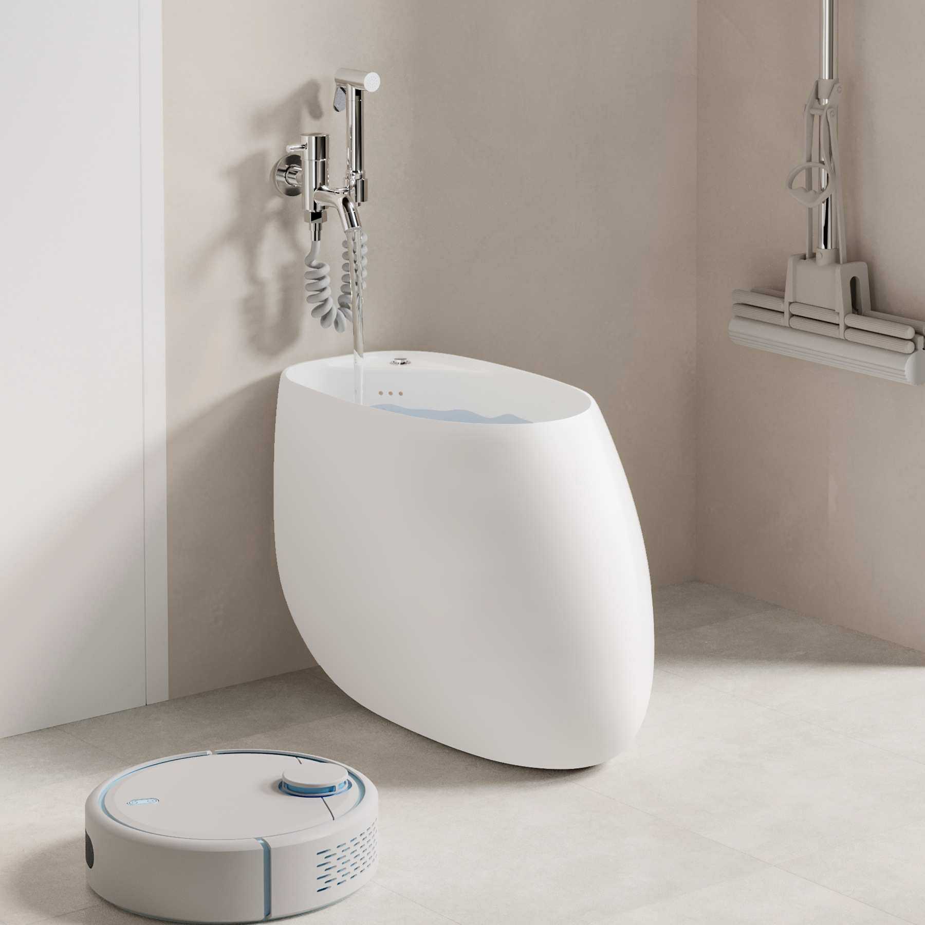 高颜值阳台拖把池陶瓷水槽拖布池卫生间落地式家用拖把盆墩布池,模玩/动漫/周边/娃圈三坑/桌游,模型制作工具/辅料耗材,淘宝优惠券,粉丝福利购,淘宝优惠卷