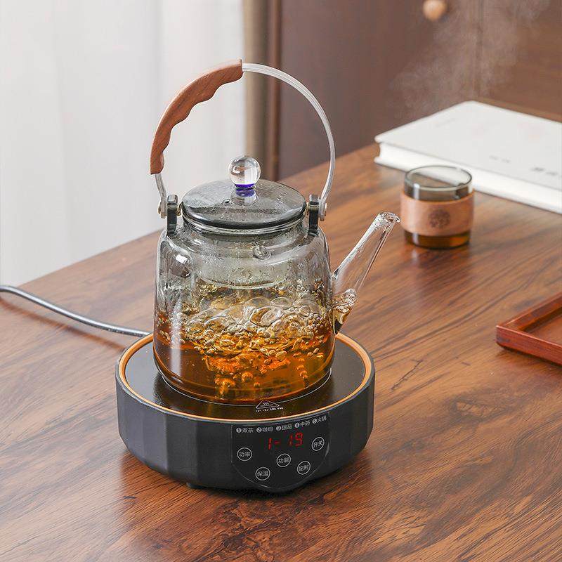 新品耐热玻璃茶水分离茶壶家用高硼硅玻璃泡茶壶蒸煮一体提梁壶,鲜花速递/花卉仿真/绿植园艺,其它园艺用品,淘宝优惠券,粉丝福利购,淘宝优惠卷