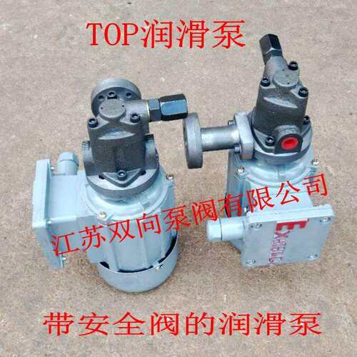 三角泵防爆电机装置TOP-11A TOP-12A TOP-13AY防爆润滑泵电机组