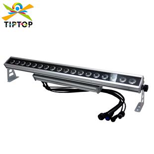 广州不夜天大功率洗墙灯 18颗18W6合1混色灯珠跑马洗墙灯跨境供应