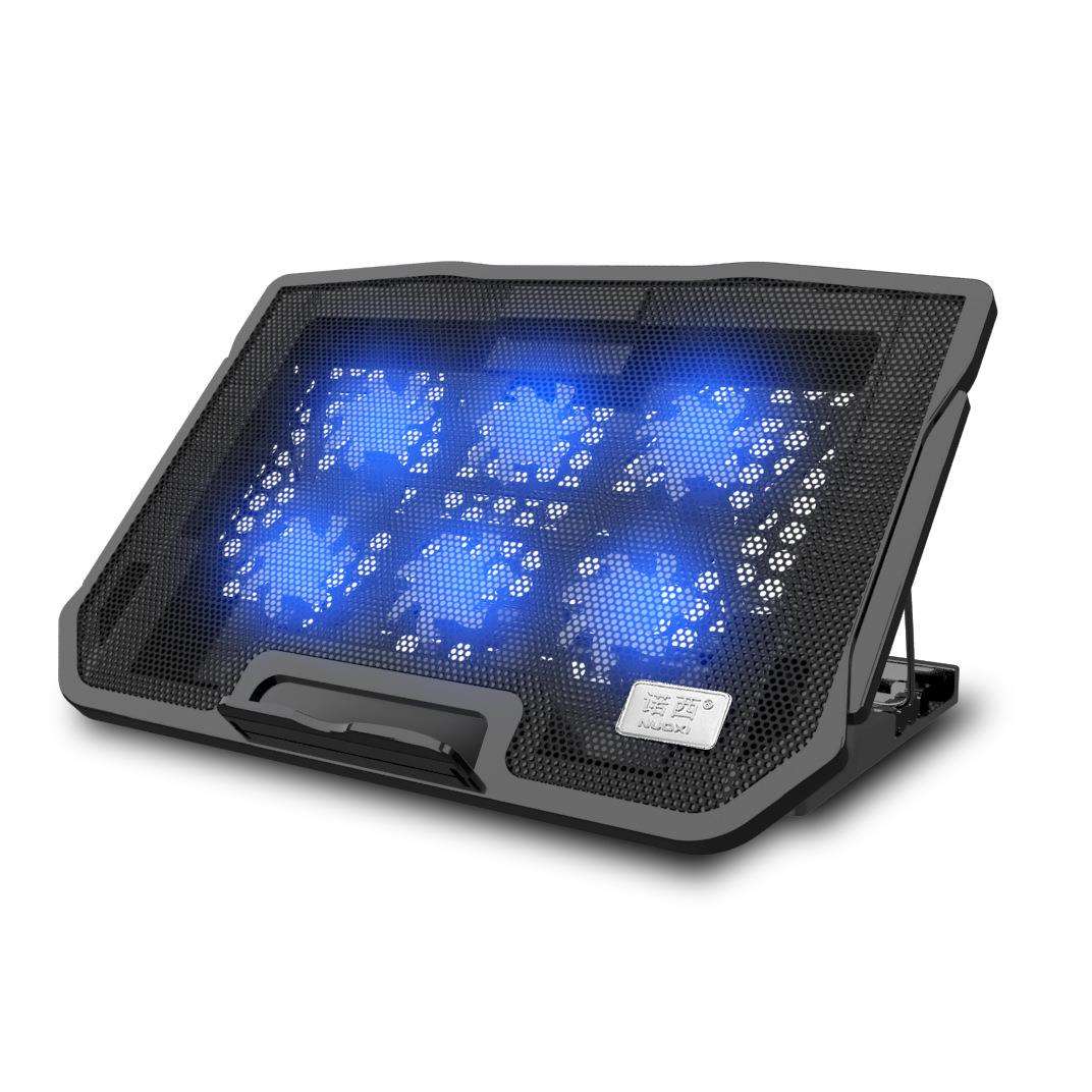 诺西 笔记本散热器 爆款热销 6风扇 桌面支架静音散热