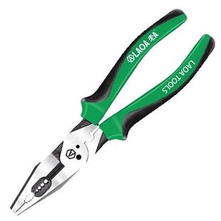 老A 8寸6合1多功能尖嘴钳专业型压线电工钳子LA119008 LAOA