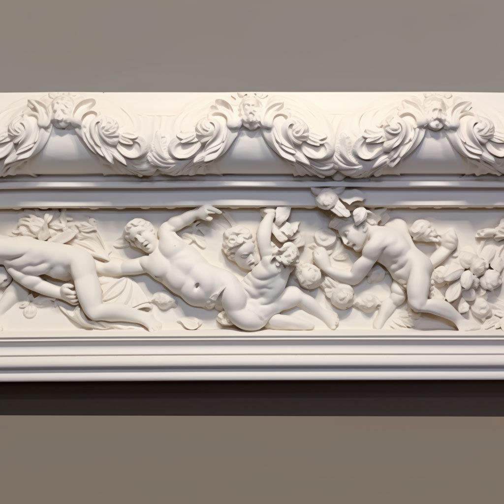 欧式屋檐线条模具罗马柱檐口欧式别墅造型建筑模板线条模型