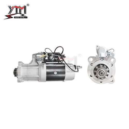 起动机适用于上柴 6135 玉柴船机6M双线/玉柴发电机组 24V10T9KW