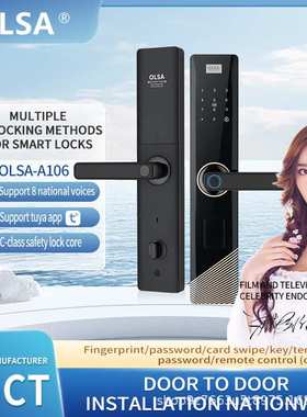 Onosa Smart Lock A106 Front Door Lock Fing erprint Recogniti