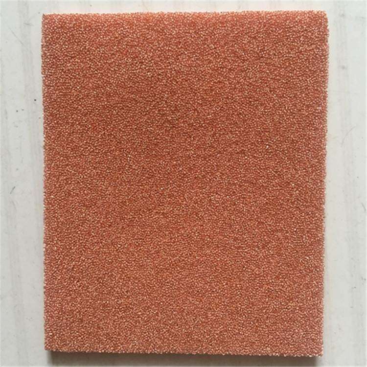 泡沫铜电池电极材料泡沫铜油雾过滤金属海绵铜航天降噪新材料
