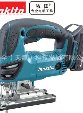 Makita牧田充电工具DJV180充电式曲线锯18V锂电电机木材135mm