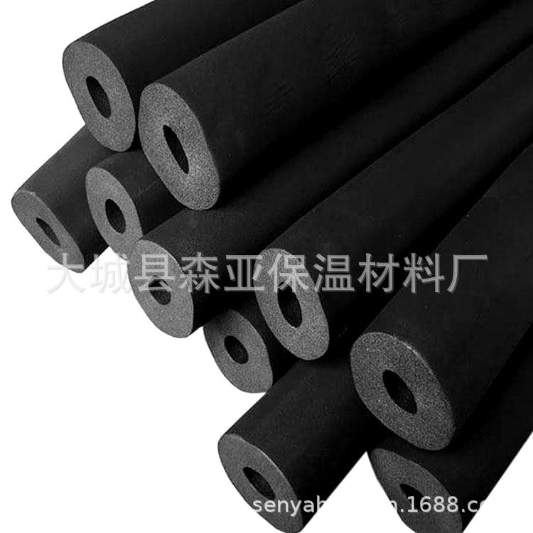 厂家直销裕美斯B1级橡塑保温管难燃隔音隔热防冻保温橡塑管
