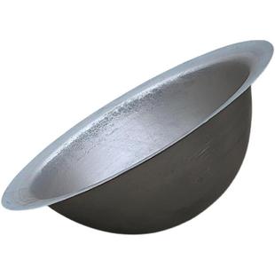 2U8K加厚老式宽边大铁锅土灶炒菜大生铁无涂层商用家用不粘柴火