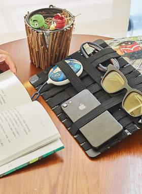 2024 LOPPER镁铝合金收纳板DIY旅行数码配件整理收纳便携收纳包