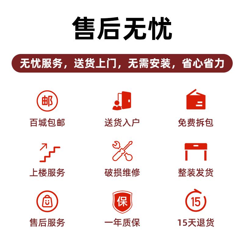 新中式衣柜实木卧室家用大容量原木储物柜榆木衣橱带抽屉民宿家具