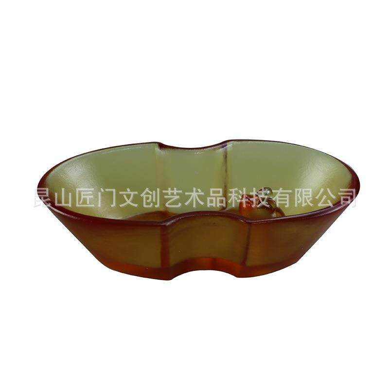 匠门琉璃古法琉璃鼠来宝文房用品墨海印泥盒纯手工精美装饰工艺品,金属材料及制品,金属加工件/五金加工件,淘宝优惠券,粉丝福利购,淘宝优惠卷