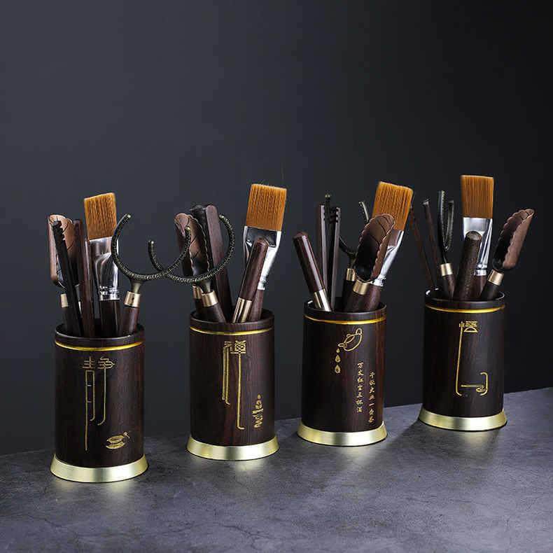 黑檀木茶道六君子实木茶具配件套装泡茶工具大全茶筒茶夹茶针茶刷,金属材料及制品,金属加工件/五金加工件,淘宝优惠券,粉丝福利购,淘宝优惠卷