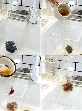 厨房沥水架水槽过滤网抹布洗碗池洗碗布剩菜剩饭过滤神器厨余垃圾