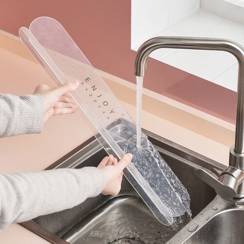 水槽挡水板厨房小工具挡水神器洗碗台面水池防溅水隔水板挡板隔板