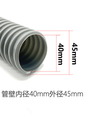 厨房水槽配件拖把池下水管单槽洗菜盆排水56.58mm管子加长定做