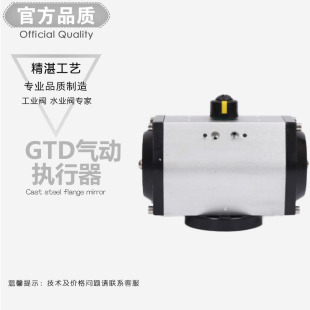 可配球阀 300 GTD气动执行器 GT160 蝶阀 DN250 125 双作用 DN100