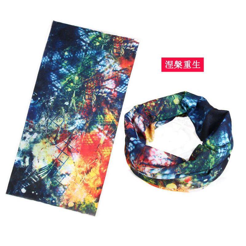 使命召唤幽灵面罩骷髅头围脖面具半脸夏天头巾骑行户外CS战术面巾