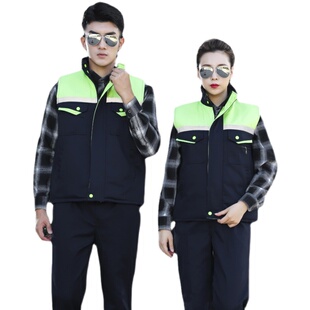 现货工作服防寒服搬运工车间汽修服厂家劳保服棉服服马甲冬季