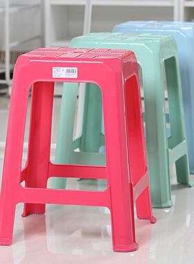 【折扣价】塑料方凳082335.6*35.6*45.24个装