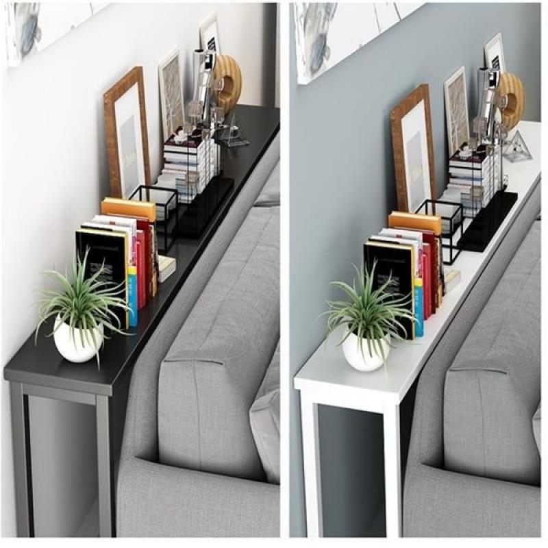 【折扣价】客厅沙发后置物架靠墙落地床头收纳书架子柜玄关架长条