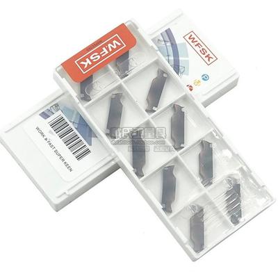 WFSK五丰数控刀片切槽刀粒MGGN150/200/250/300/400 WP030钢件