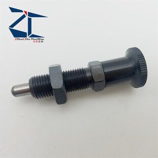 细牙螺纹加长复位型旋钮柱塞 分度定位销 PXAL PXKL8 10 12 16