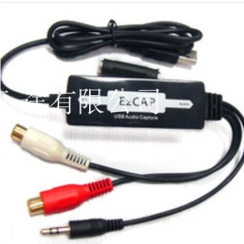 音频采集卡USB音频采集3.5mm采集左右声道采集USB Audio Capture