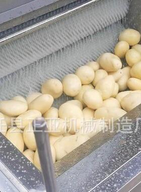 商皮用毛辊皮机土豆去薯正亚萝卜莲藕生姜生蚝猪蹄红脱机轻松去皮