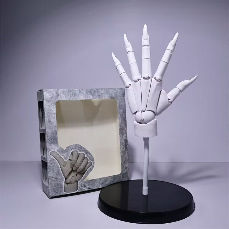 超可动 1：1超可动左手 手指关节仿生手指关节  绘画素体美术