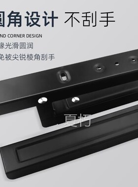 厨房微波炉支架折叠支撑置物架墙壁挂烤箱墙上承重支架打孔托架子