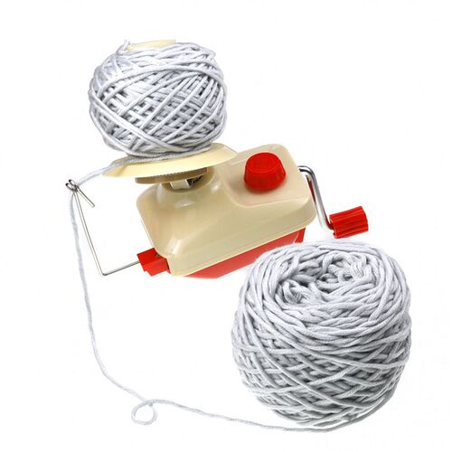 朗恩好用编织绕线器毛线工具卷线机手摇毛线缠线器手动纺线车家用