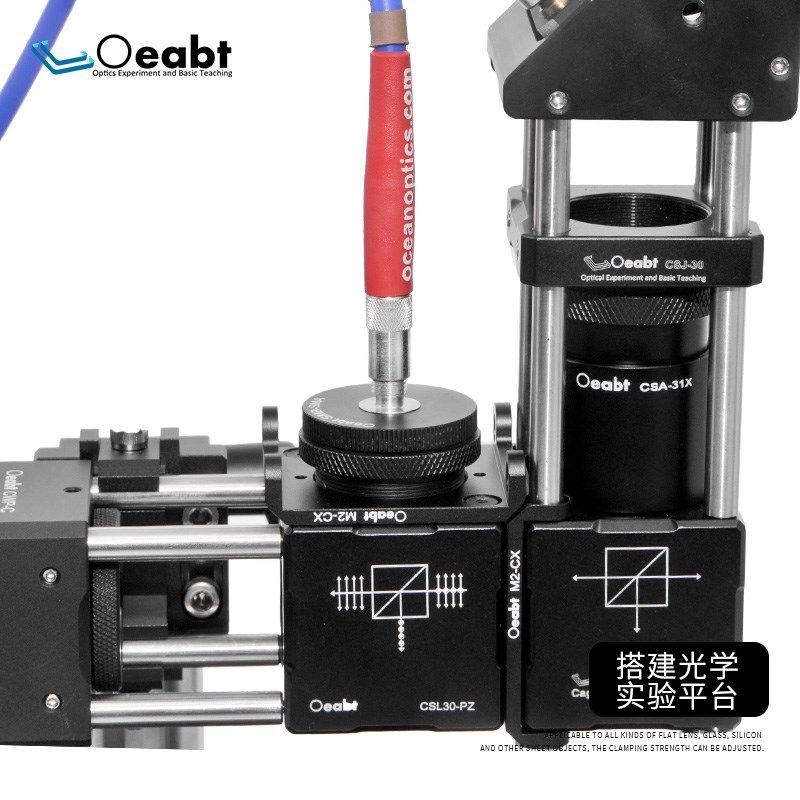 SMA光纤转接盘跳线接头转接件SMA插口法兰盘SM1螺纹圆盘耦合笼式