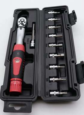 厂家直销棘轮扭力扳手11pcs件套装五金工具维修汽车工具箱多功能