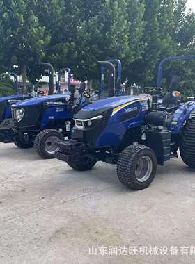 雷沃欧豹M804大桥拖拉机 四驱80HP农用四轮拖拉机出口装柜旋耕机