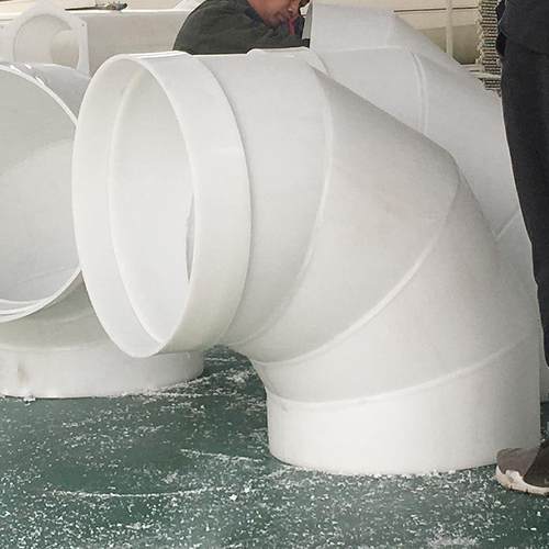 厂家供应 承插管件弯头 大口径90度弯头 PP承插弯头大量库存