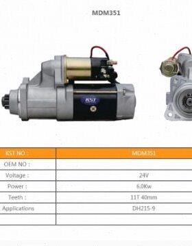 D小-挖掘机 D5齿适用0H 斗起动机马达HH-21 3大宇  309D112205-山