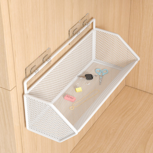 墙上置物架网格挂篮宿舍床上床y头床边收纳筐寝室墙面壁挂式置物