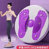 神器办公室子减肥肚运动器材家用健身腰转盘扭瘦全身女室内扭腰机