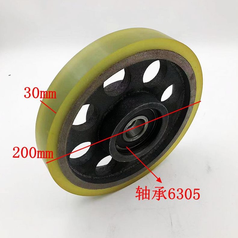 主轨轿厢导靴0斯高速O30靴奥 滚轮TI30S 导电梯2056*轮导*轮的靴