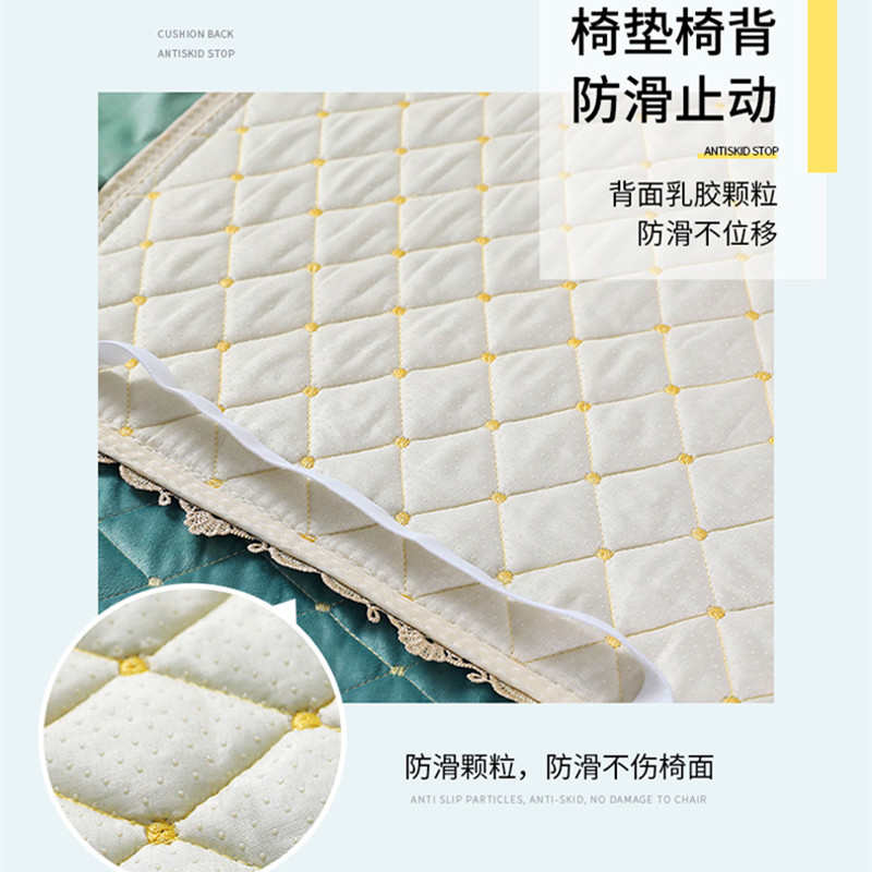 欧式餐椅垫椅套布艺餐桌布套装家用椅子套罩通用靠背椅简约桌罩套