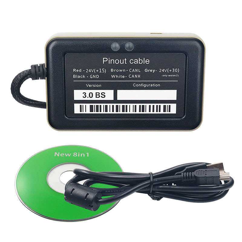 Adblue Emulator 8 IN 1 卡车诊断仪  8IN1